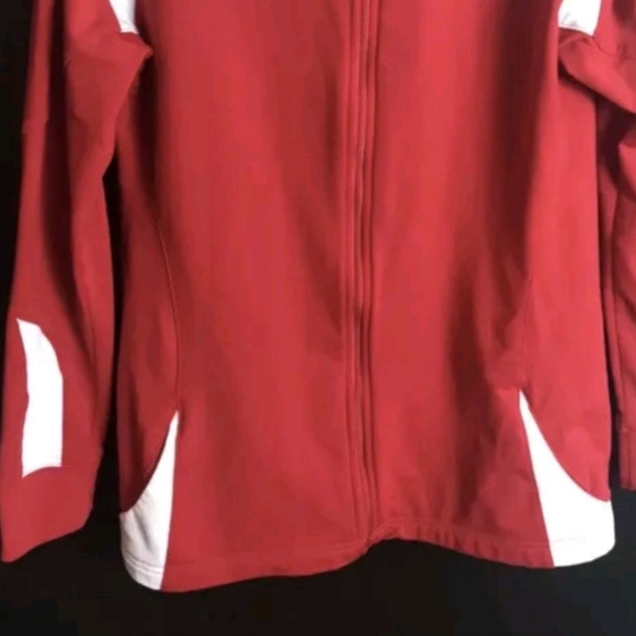Under Armour jacket women's red and white size S - Picture 7 of 11